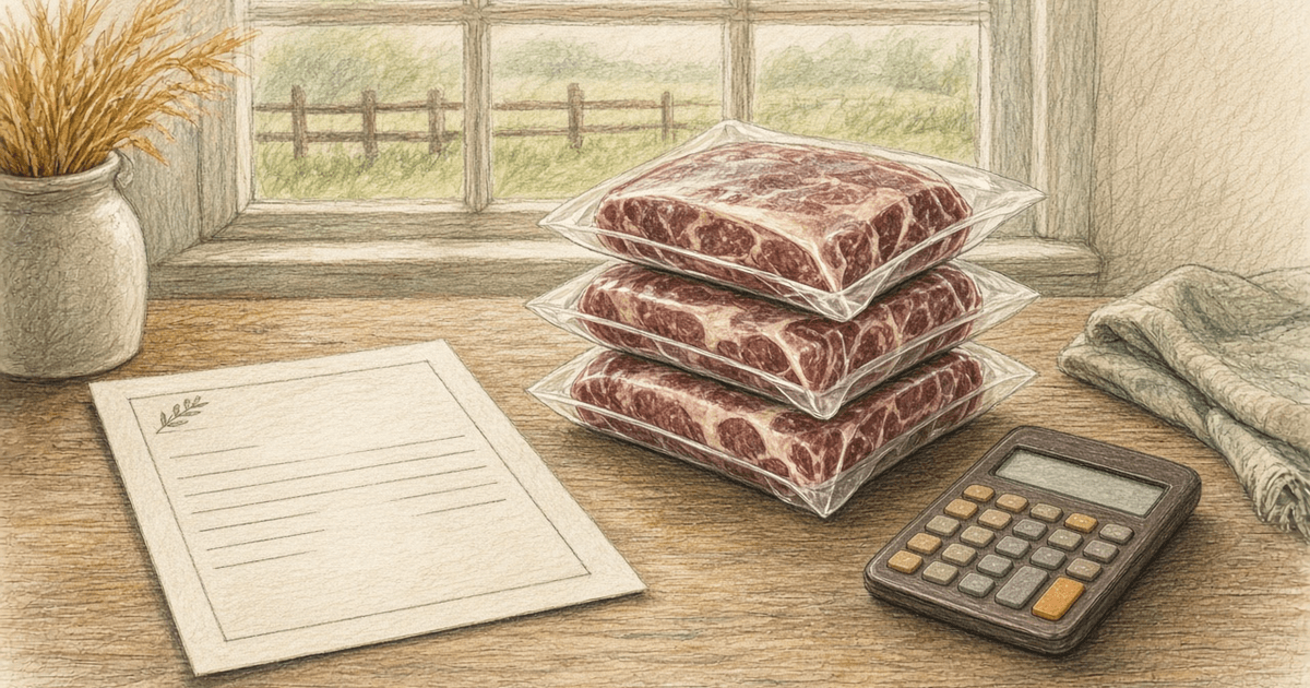 How Much Does a Quarter Cow Cost?