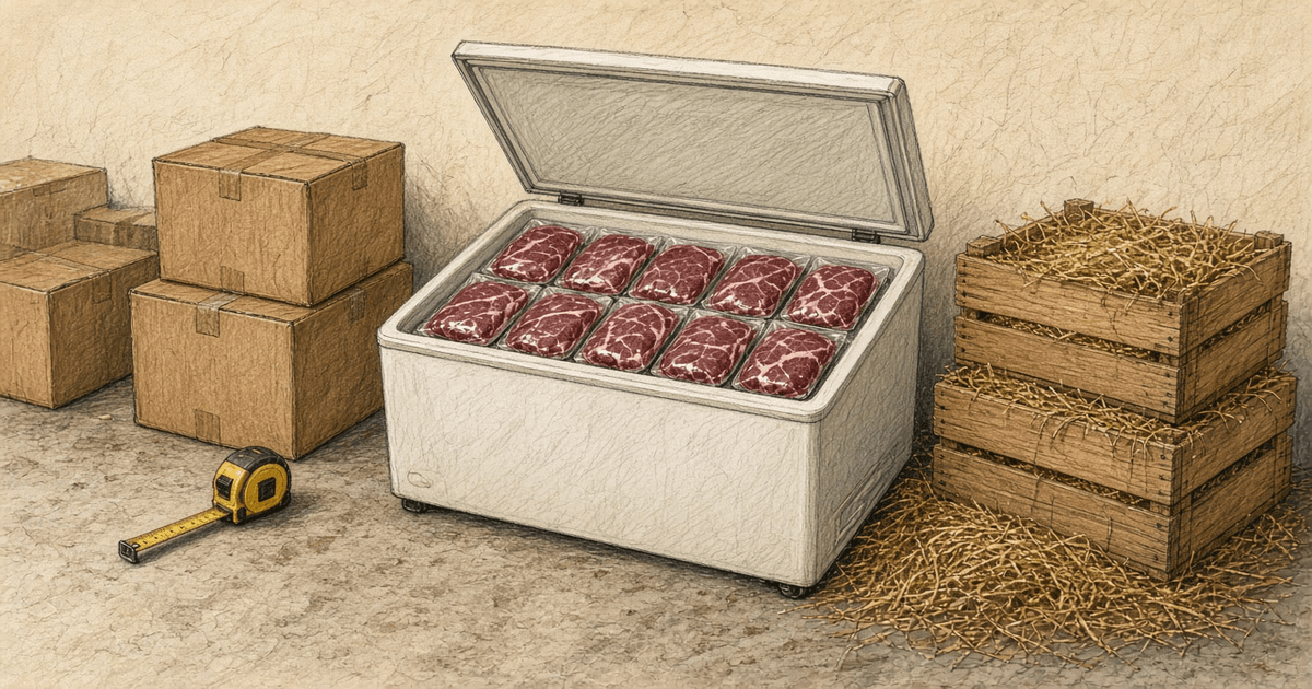 How Much Freezer Space for a Half Cow?